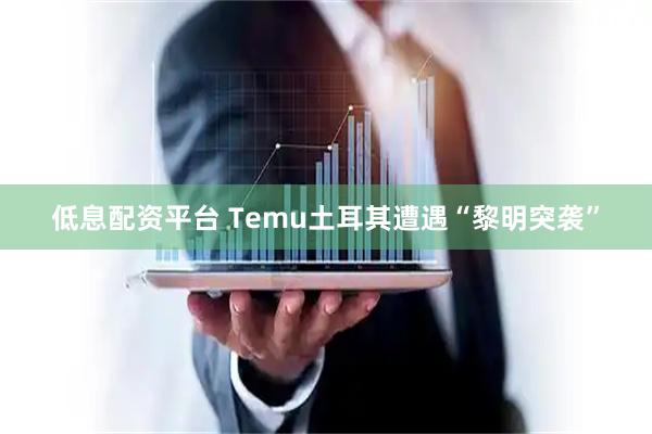 低息配资平台 Temu土耳其遭遇“黎明突袭”